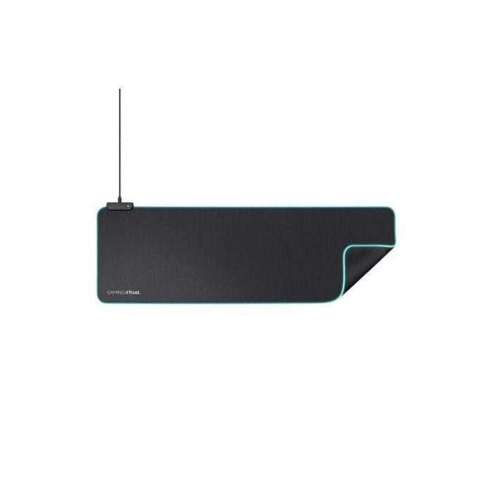 Trust GXT 764 Glide-Flex XXL Alfombrilla de ratón para juegos RGB Negro 1 Trust GXT 764 Glide-Flex XXL Alfombrilla de ratón para juegos RGB Negro 1