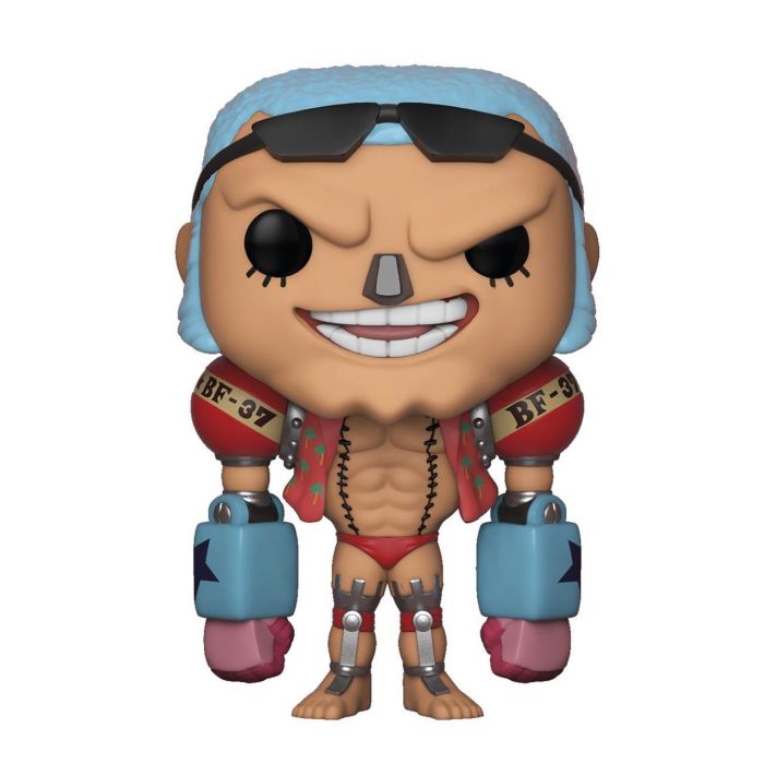 Funko Pop! 23193 Franky - One Piece S2, Figura de Vinilo coleccionable para fans, con icónicos Brazos Robóticos, 9.5 cm Funko Pop! 23193 Franky - One Piece S2, Figura de Vinilo coleccionable para fans, con icónicos Brazos Robóticos, 9.5 cm