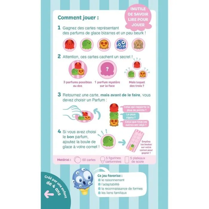 Asmodee ASM1726331084782 Helado Loco - Idioma Francés 3