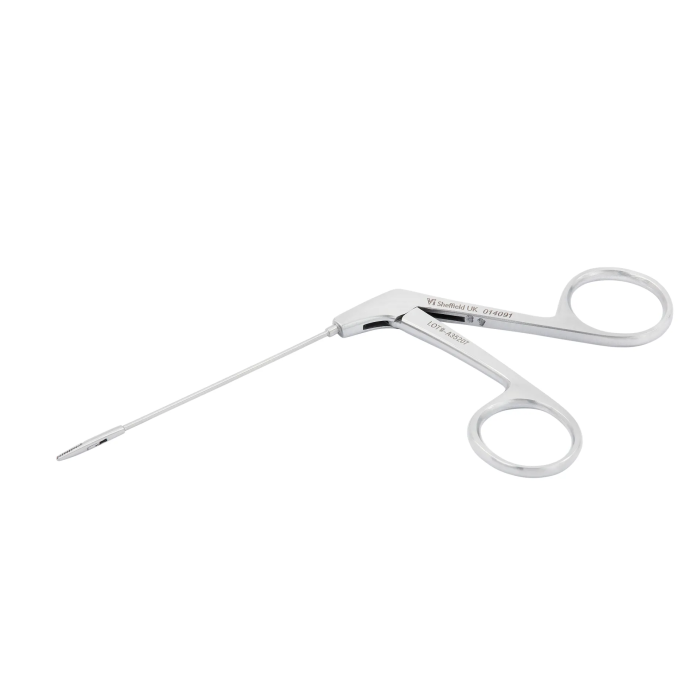 014089 Extra Fine Crocodile Forceps Tubular Shaft 9 Inch