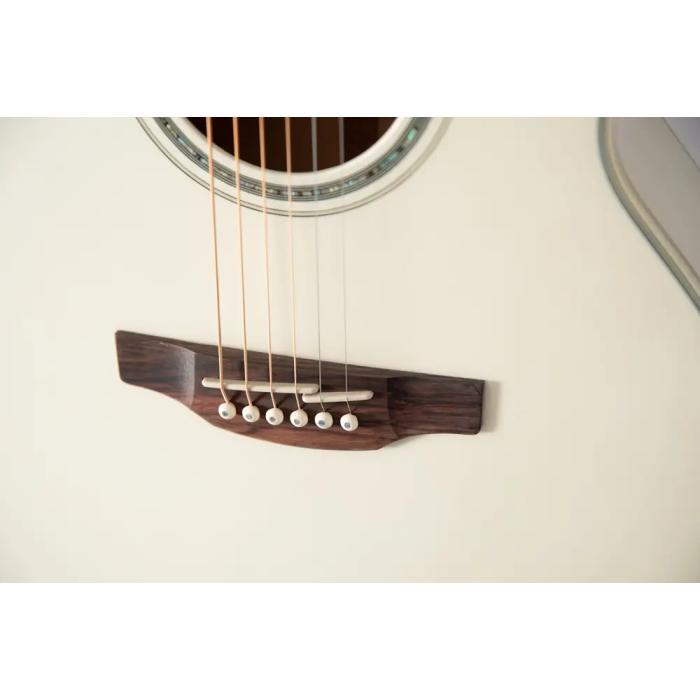 Takamine Guitarra Gn37 E/A Nex Cutway Pearl White 4