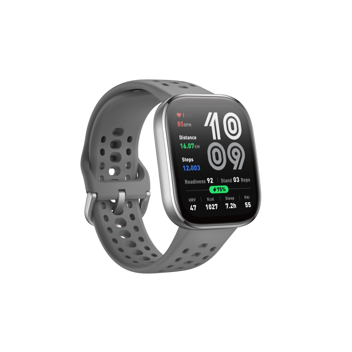 Amazfit Bip 6 Charcoal 5 cm (1.97") AMOLED Digital 390 x 450 Pixeles Pantalla táctil Plata GPS (satélite) 1 Amazfit Bip 6 Charcoal 5 cm (1.97") AMOLED Digital 390 x 450 Pixeles Pantalla táctil Plata GPS (satélite) 1