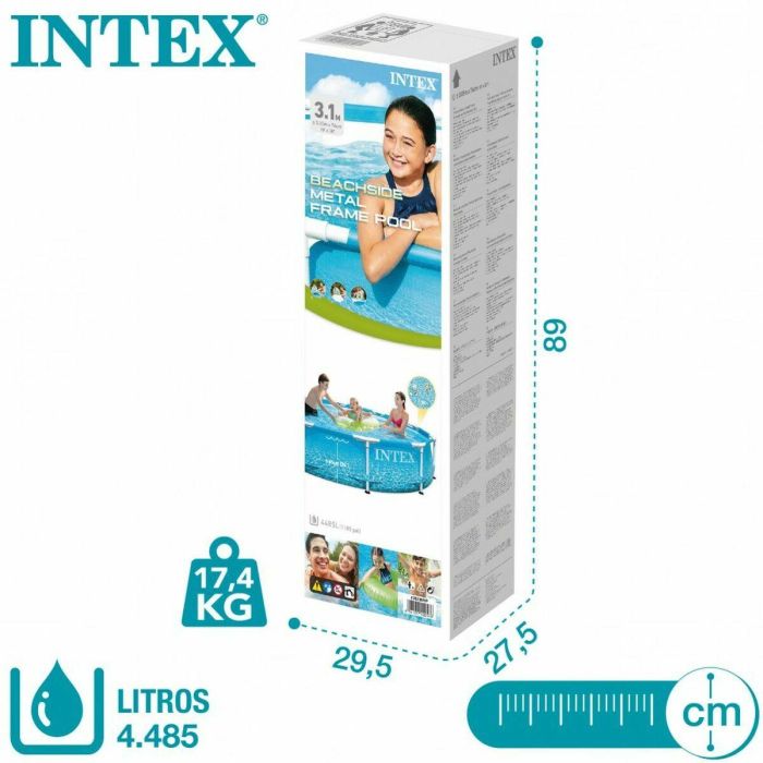 Piscina Desmontable Intex Frame 4485 L Redonda 305 x 76 cm 1