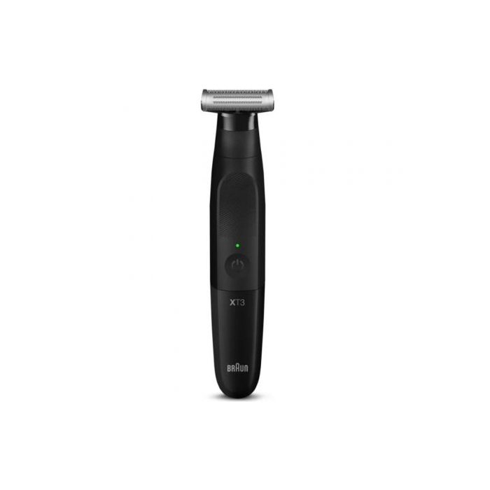 Braun XT3100 BK V2 Recortadora Híbrida Serie X 3 en 1 Cara y Cuerpo - Lámina 4D, Resistente al Agua, 3 Peines, Inalámbrica