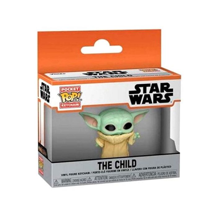 Llavero Pocket POP Star Wars The Mandalorian Yoda The Child 2
