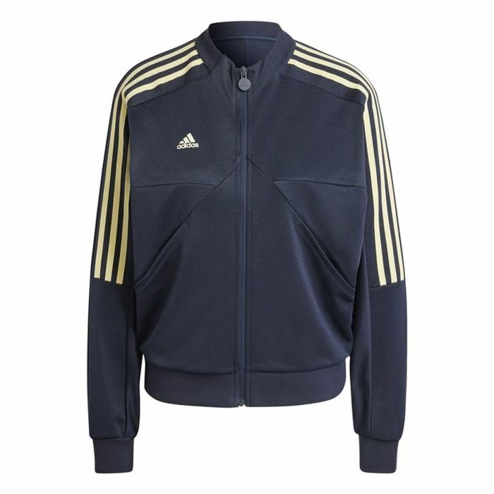Chaqueta Deportiva para Mujer Adidas Tiro Track Top Azul 9-10 Años 0 Chaqueta Deportiva para Mujer Adidas Tiro Track Top Azul 9-10 Años 0