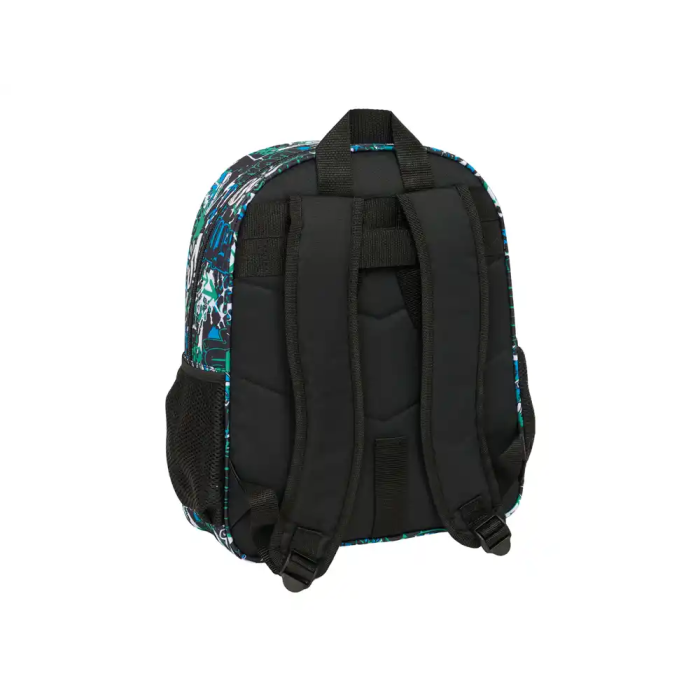 Safta Mochila Junior Adaptable a Carro Graffiti 380x320x120 mm 1 Safta Mochila Junior Adaptable a Carro Graffiti 380x320x120 mm 1