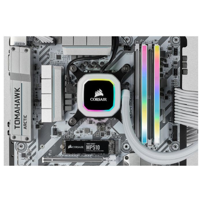 Corsair Vengeance RGB Pro SL White 32GB (2x16GB) DDR4 3200MHz CL16 DIMM Kit Memoria RAM 3