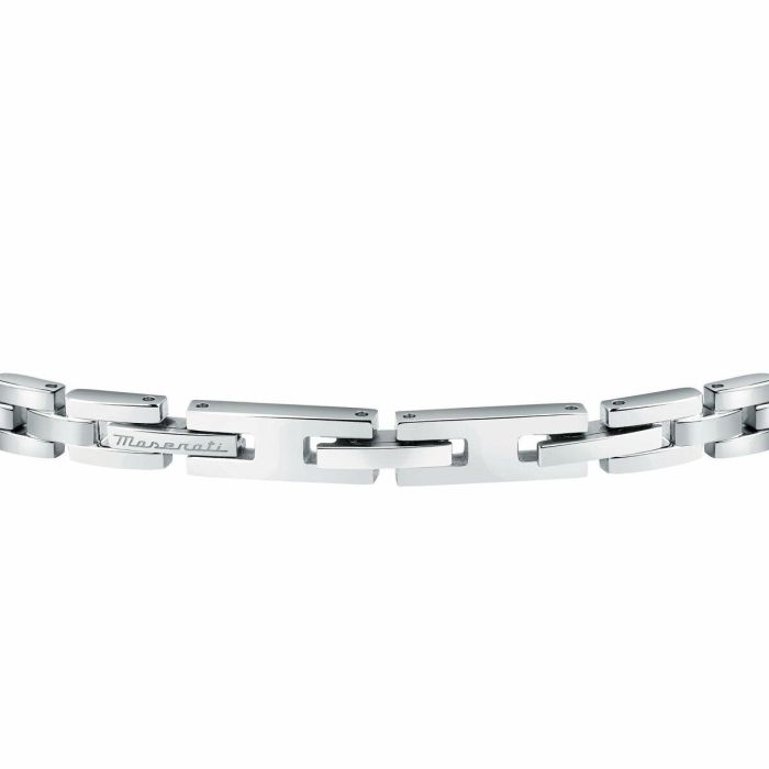 Pulsera Hombre Maserati Acero Inoxidable 21,5 cm Plateado 4 Pulsera Hombre Maserati Acero Inoxidable 21,5 cm Plateado 4
