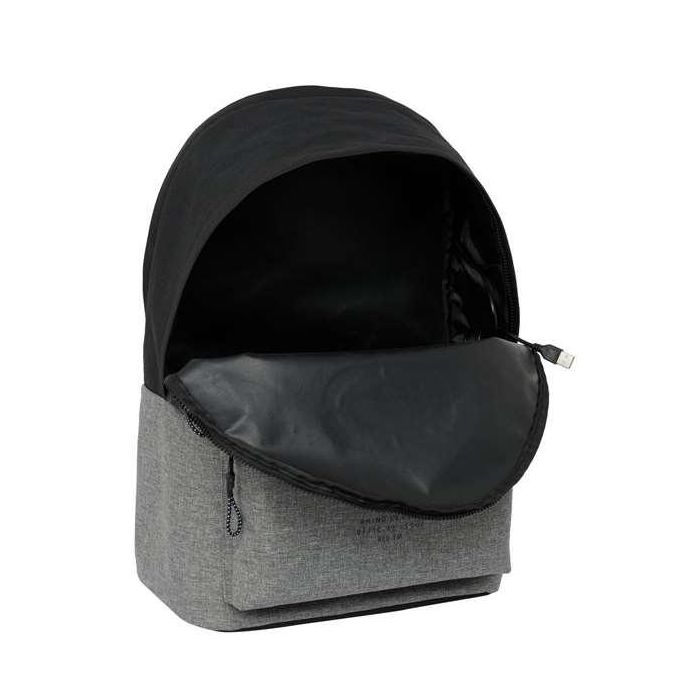 Mochila para Portátil Eckō Unltd. Rhino Negro Gris 31 x 44 x 18 cm 4 Mochila para Portátil Eckō Unltd. Rhino Negro Gris 31 x 44 x 18 cm 4