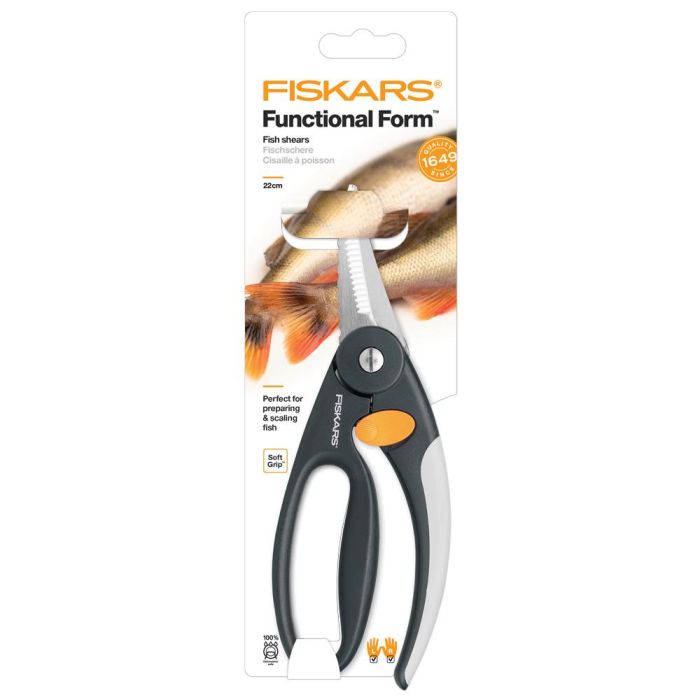 Tijeras Pescado Fiskars 22 cm (5 Unidades) 1