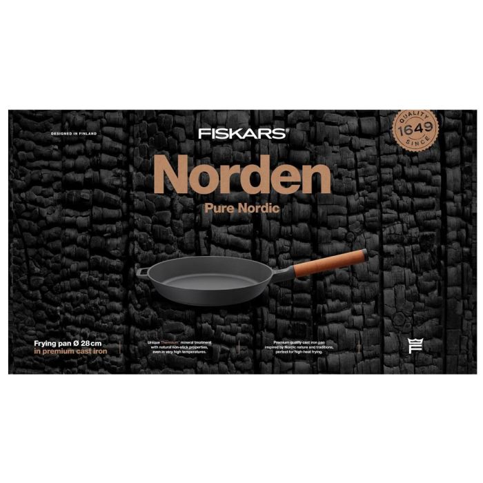 Sartén Hierro Fundido Fiskars 28 cm  4