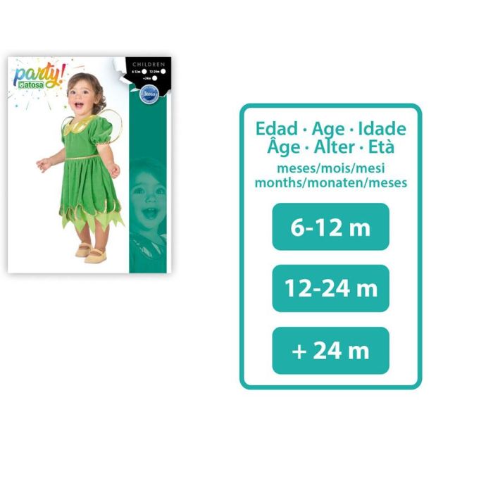 Disfraz Hada Niña Bebé 12-24 Meses 1 Disfraz Hada Niña Bebé 12-24 Meses 1
