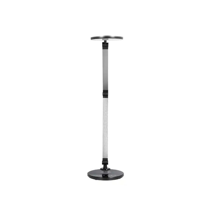 Q-connect Lámpara Escritorio LED 9W 600 LM Táctil 3 Niveles Blanca Cabeza Brazo Orientable Inalámbrica Negro 3