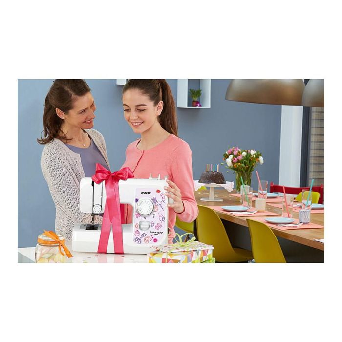 Brother KE14s Máquina de Coser Mecánica Automática Blanco 14 Puntadas Eléctrica 2