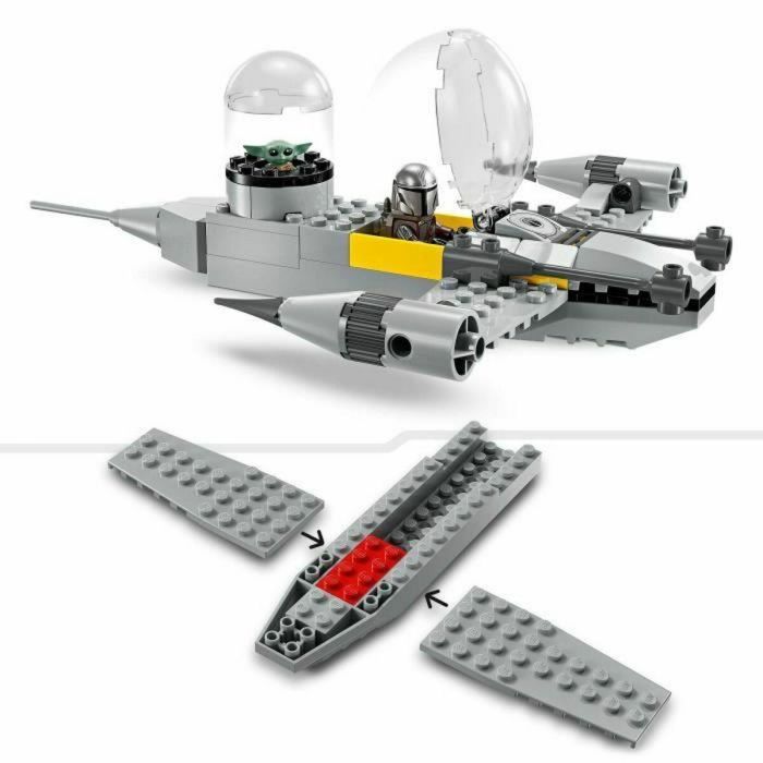 Lego Star Wars Juego de Construcción Caza Estelar N-1 de Mando y Grogu para Niños 4+ Años 4 Lego Star Wars Juego de Construcción Caza Estelar N-1 de Mando y Grogu para Niños 4+ Años 4