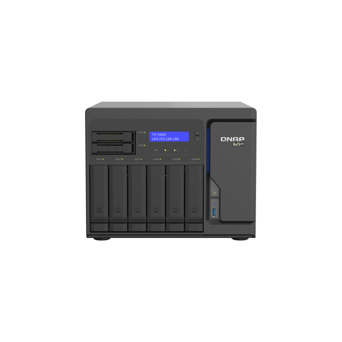 QNAP TS-h886 NAS Torre Ethernet Negro D-1602 1 QNAP TS-h886 NAS Torre Ethernet Negro D-1602 1