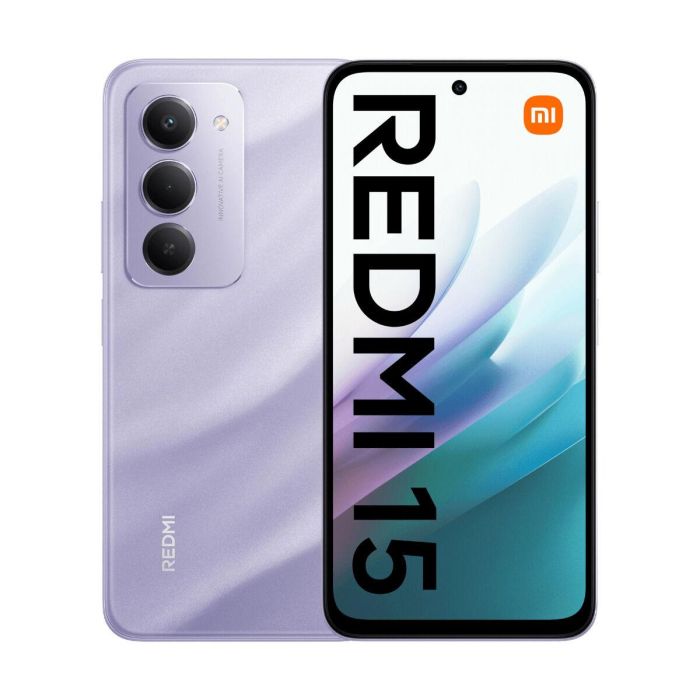 Smartphone Xiaomi REDMI 15 PURPLE 6,9" Octa Core 8 GB RAM 256 GB Púrpura 12 Smartphone Xiaomi REDMI 15 PURPLE 6,9" Octa Core 8 GB RAM 256 GB Púrpura 12