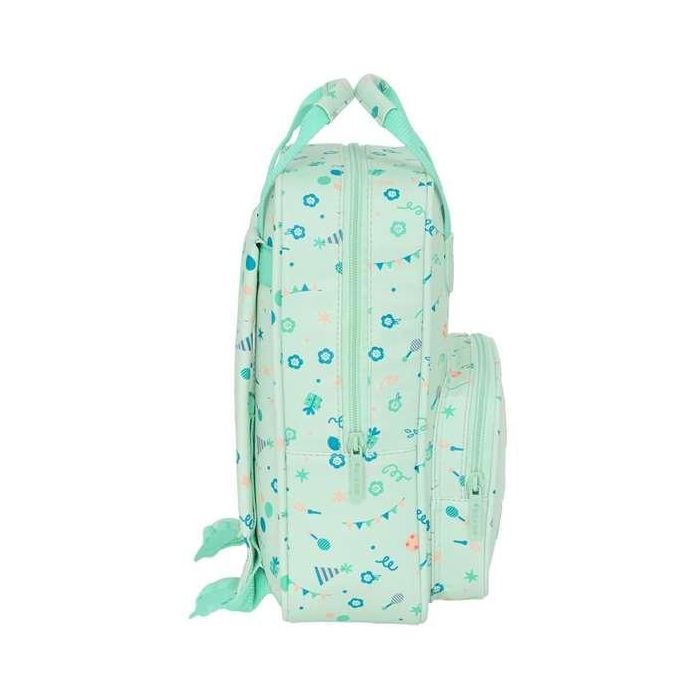 Mochila Infantil Safta Fiesta Verde 20 x 28 x 8 cm 2 Mochila Infantil Safta Fiesta Verde 20 x 28 x 8 cm 2