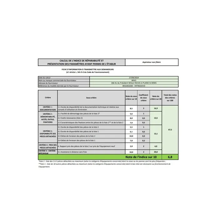 Beko VRT96425VD Aspiradora Escoba con Estación de Carga y Vaciado, 60 min Autonomía, Filtro EPA E12, 150 W 2