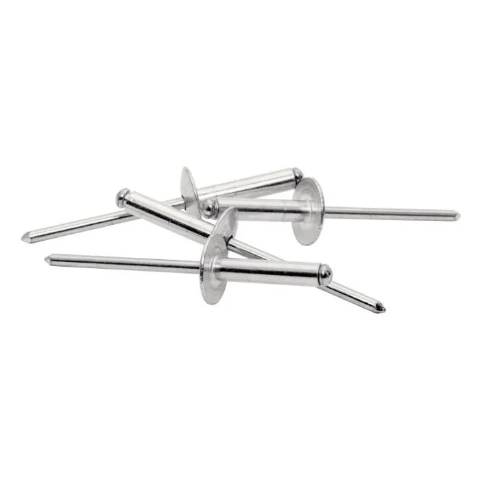 Remaches XL Ø3,2 x 8mm - RAPID - Aluminio - Caja de 50 + Broca 3