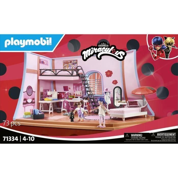 PLAYMOBIL 71334 Milagroso: Habitación de Marinette 2