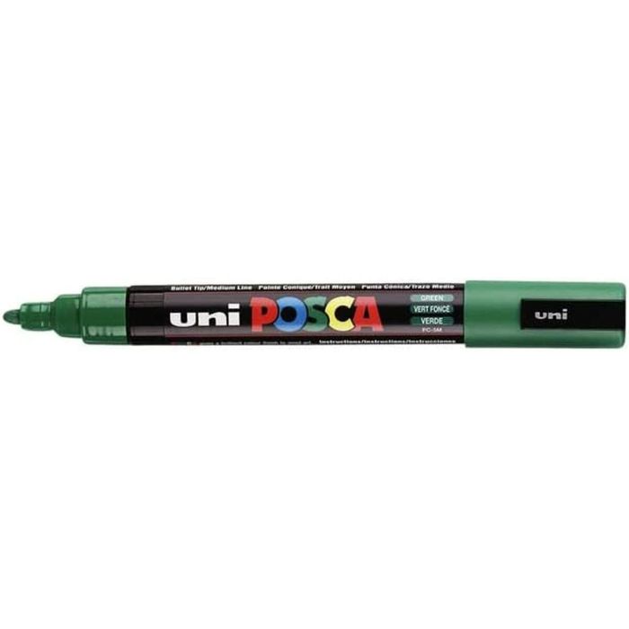 Rotuladores POSCA PC-5M Verde (6 Unidades) 1 Rotuladores POSCA PC-5M Verde (6 Unidades) 1