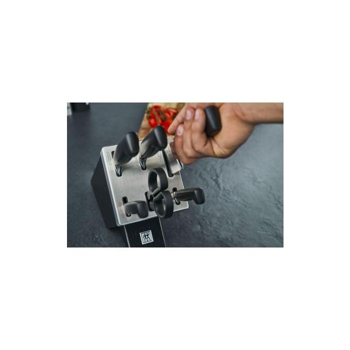 Zwilling Vier Sterne Messerblock 7-Teilig Schwarz 6 Zwilling Vier Sterne Messerblock 7-Teilig Schwarz 6