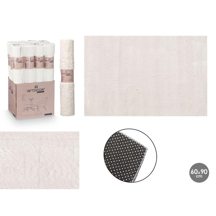 Alfombra Soft Crema 60X90Cm Giftdecor (12 Unidades) Alfombra Soft Crema 60X90Cm Giftdecor (12 Unidades)