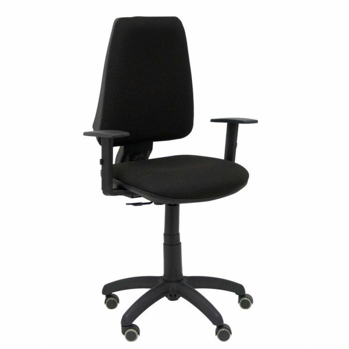 PIQUERAS Y CRESPO Silla Elche CP bali negro brazos regulables ruedas de parque PIQUERAS Y CRESPO Silla Elche CP bali negro brazos regulables ruedas de parque