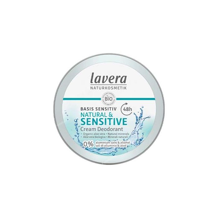 LAVERA Desodorante Crema Basis Sensitiv 48H 50 ml