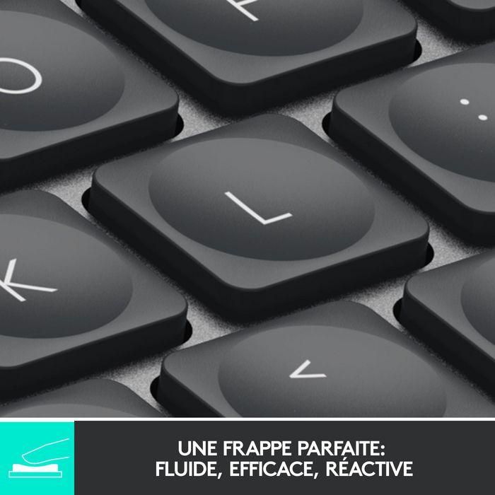Teclado Logitech 920-010495 Grafito Qwerty Español QWERTY 8