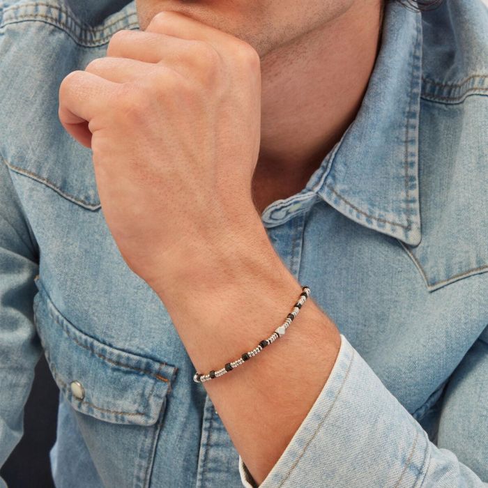 Pulsera Hombre Breil TJ3649 Plata de ley 925 Plateado 1 Pulsera Hombre Breil TJ3649 Plata de ley 925 Plateado 1