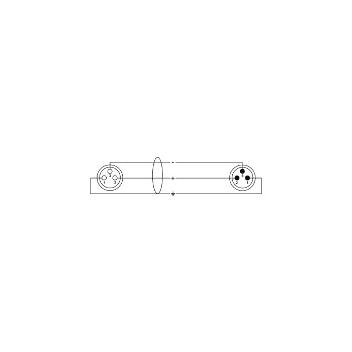 Cable Xlr Macho/Hembra De 1 M 1 Cable Xlr Macho/Hembra De 1 M 1