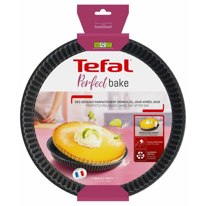 ÉXITO TEFAL Plato para pastel J1608302 diámetro 27 cm marrón 1