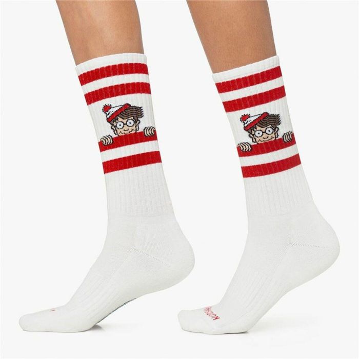 Calcetines Jimmy Lion Athletic Wally Blanco 41-46 2