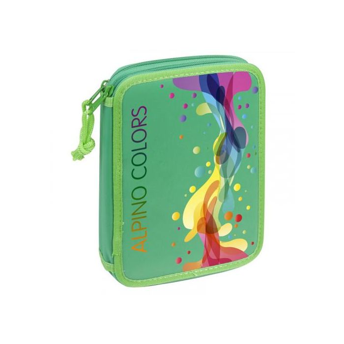 Alpino Plumier Doble Colors con 32 Piezas de Material Escolar Incluido, Packaging Plastic Free 0 Alpino Plumier Doble Colors con 32 Piezas de Material Escolar Incluido, Packaging Plastic Free 0