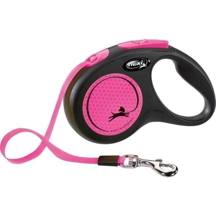 Correa para Perro Flexi Flexi 5 m Rosa S