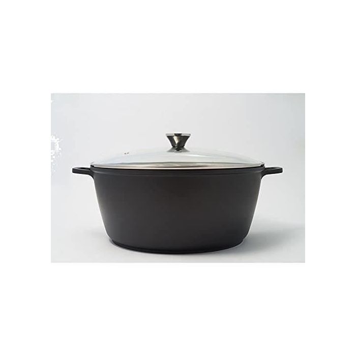 Olla de cocción lenta alta + tapa de vidrio - 13.4 Lt Ø 36 cm 1 Olla de cocción lenta alta + tapa de vidrio - 13.4 Lt Ø 36 cm 1