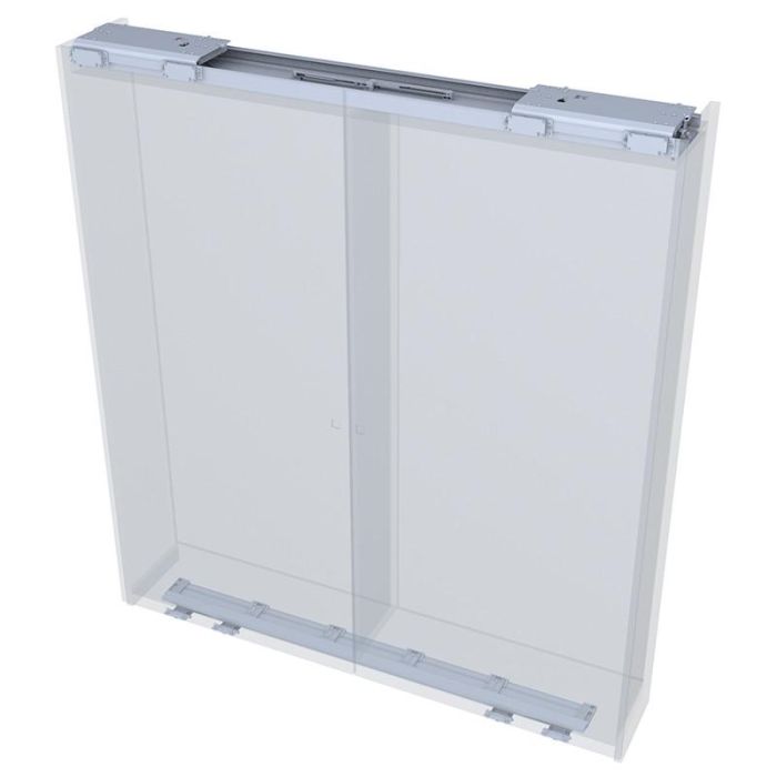 BORTOLUZZI Slider L70 Flexible Kit para 2 Puertas 1731-2130mm
