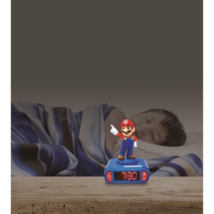 Reloj Despertador Super Mario Rl800Ni Lexibook 2 Reloj Despertador Super Mario Rl800Ni Lexibook 2