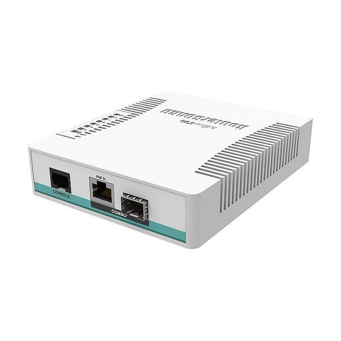 MIKROTIK CRS106-1C-5S Switch Gigabit Ethernet (10/100/1000) con PoE Blanco 1