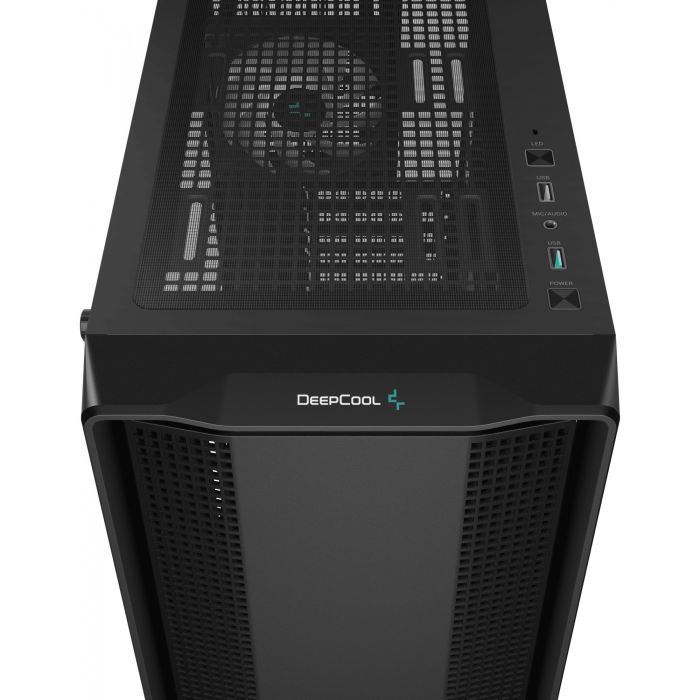 DeepCool CC560 ARGB V2 Midi Tower PC Gaming con Ventana Lateral, Iluminación RGB y Soporte ATX Negro 10 DeepCool CC560 ARGB V2 Midi Tower PC Gaming con Ventana Lateral, Iluminación RGB y Soporte ATX Negro 10