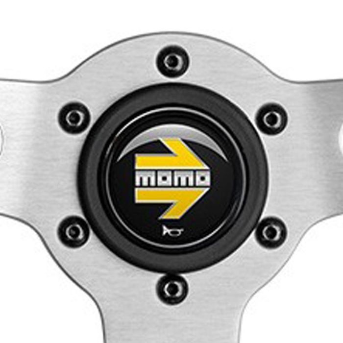 Volante Momo Prototipo Plata 350 MOM11111525111R 3