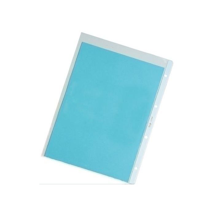 Funda Multitaladro Pardo Pvc 100Μ A4 4 Tal.Rfzo. Paquete De 100