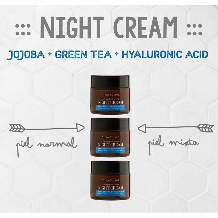 Alma Secret Night Cream Multi-Reparadora Antiendad Pieles Mixtas 1 Alma Secret Night Cream Multi-Reparadora Antiendad Pieles Mixtas 1