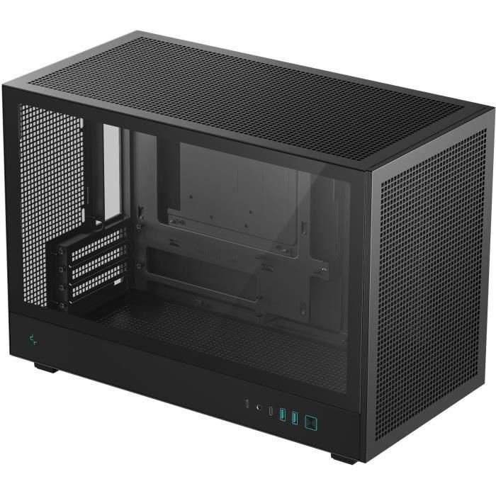 Deepcool Caja Ordenador Gaming Micro Torre CH260, Compatible con Radiadores 360mm, Ventiladores Múltiples, Vidrio Templado, Negro 0 Deepcool Caja Ordenador Gaming Micro Torre CH260, Compatible con Radiadores 360mm, Ventiladores Múltiples, Vidrio Templado, Negro 0