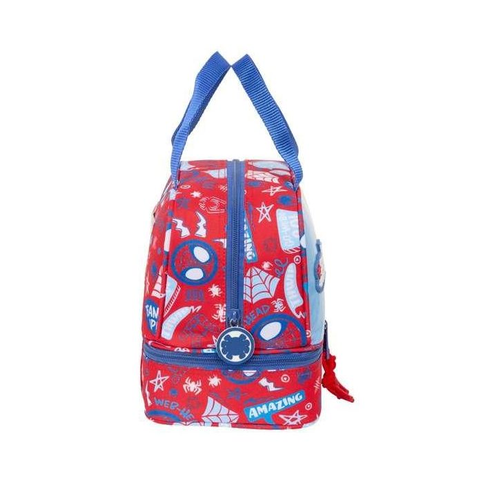 Portameriendas Spider-Man Rescue Azul Rojo 20 x 20 x 15 cm 2