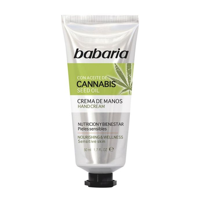 Babaria Cannabis crema de manos 50 ml Babaria Cannabis crema de manos 50 ml