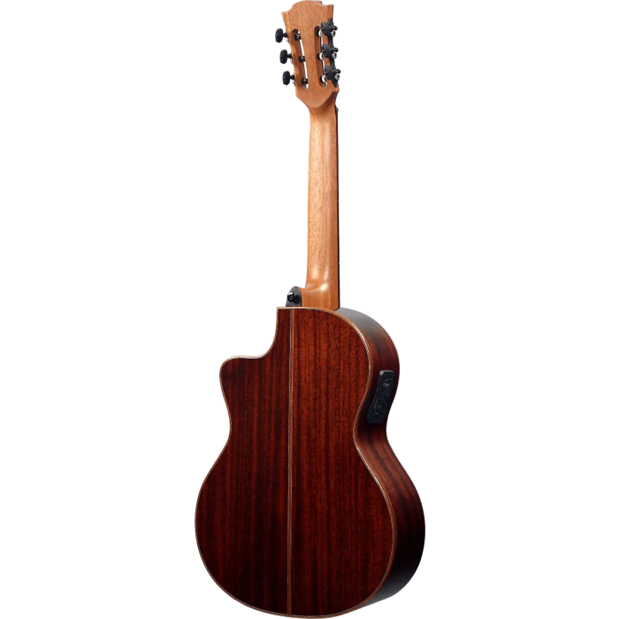 LAG Guitarra Clásica Electroacústica Auditorium Occitania 118 Natural con Tapa de Cedro y Electrónica Astro-LAG Cutaway 3